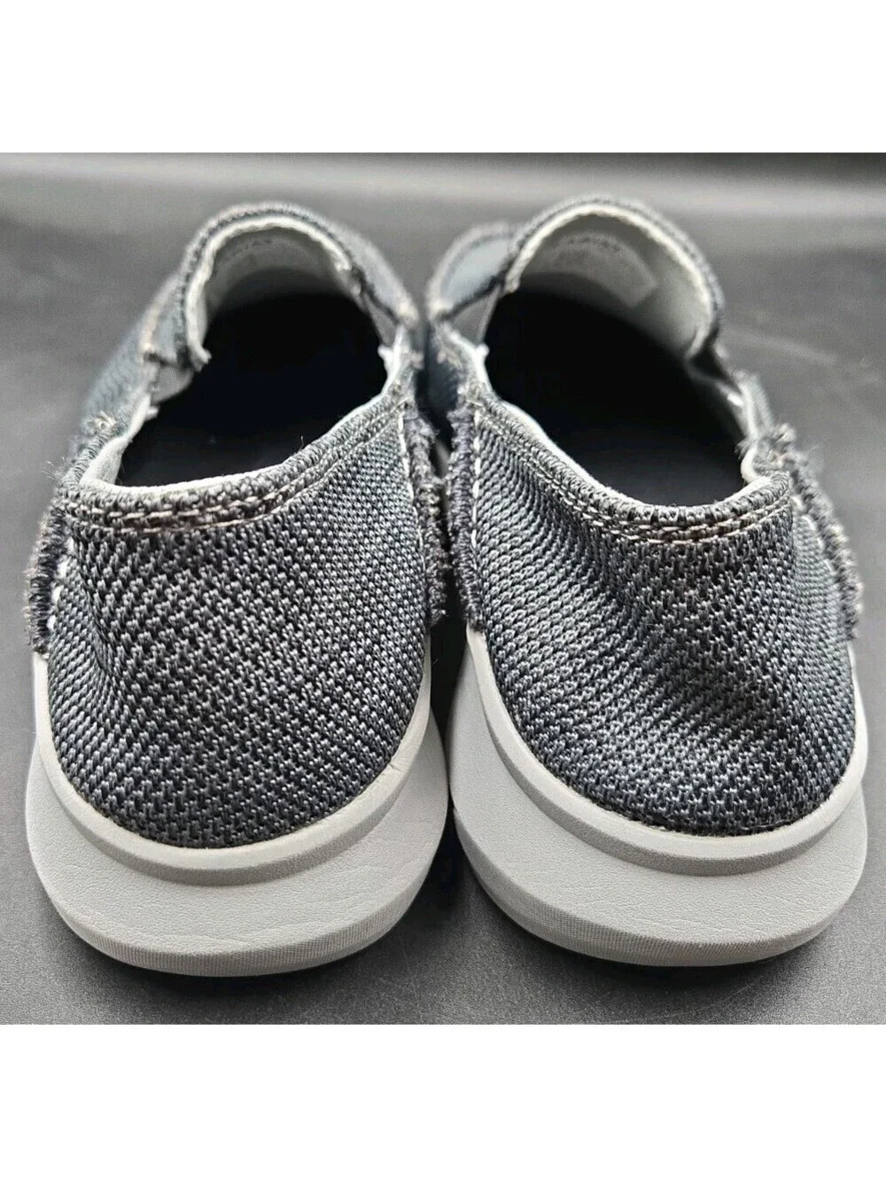 Ariat 360 Heather Charcoal Casual Canvas Slip On Shoe 10040413 Mens 8D New ++